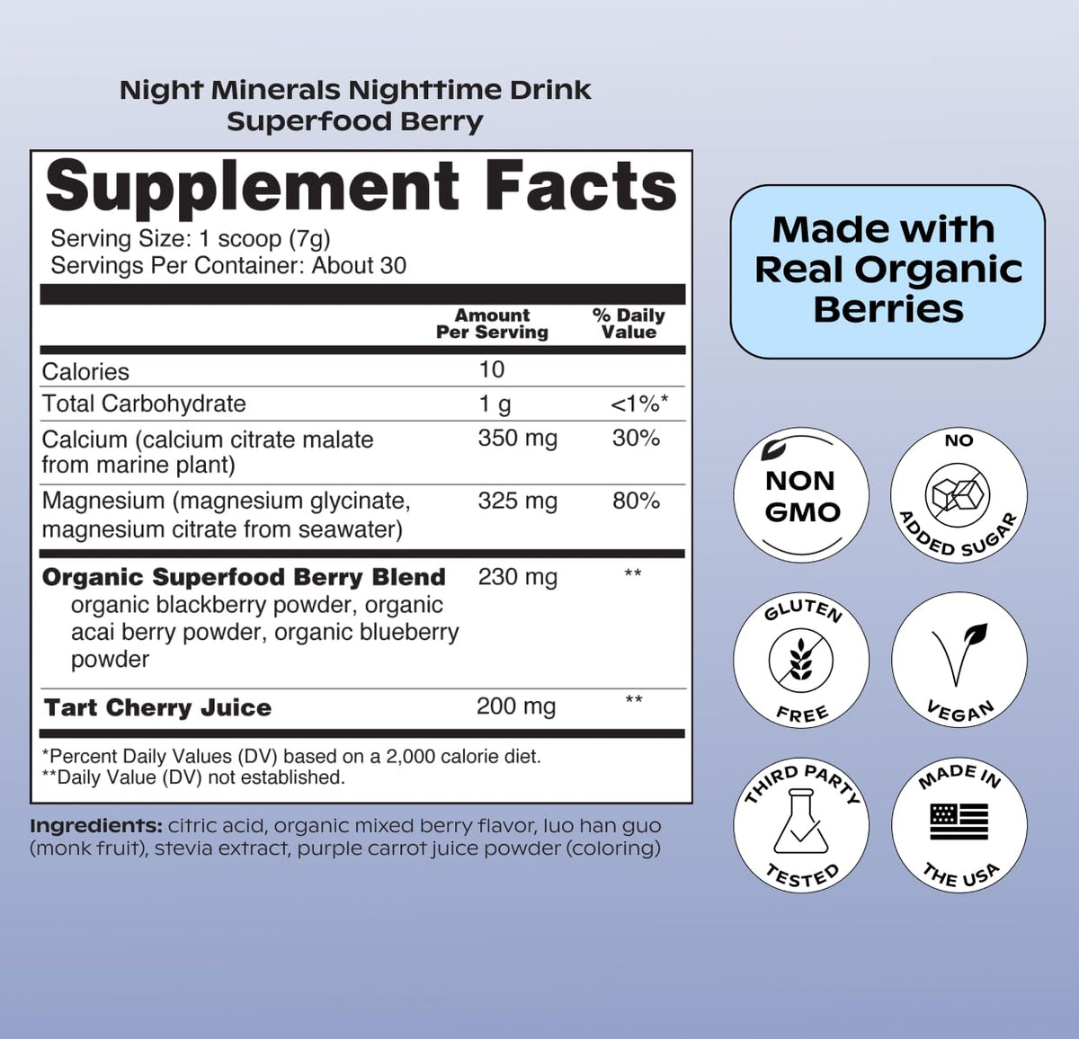 wholier Night Minerals Magnesium Glycinate & Calcium for Sleep - 60 Capsules - image 7