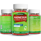 SmildeHeal Magnesium Glycinate Gummies 600mg
