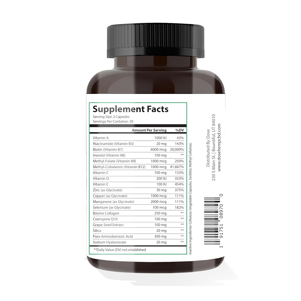 DOSE HSN-Vitamins and Minerals for Daily Wellness and Nutritional