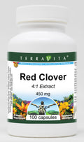 Terravita Red Clover 4:1 Extract 450 mg - 100 Capsules