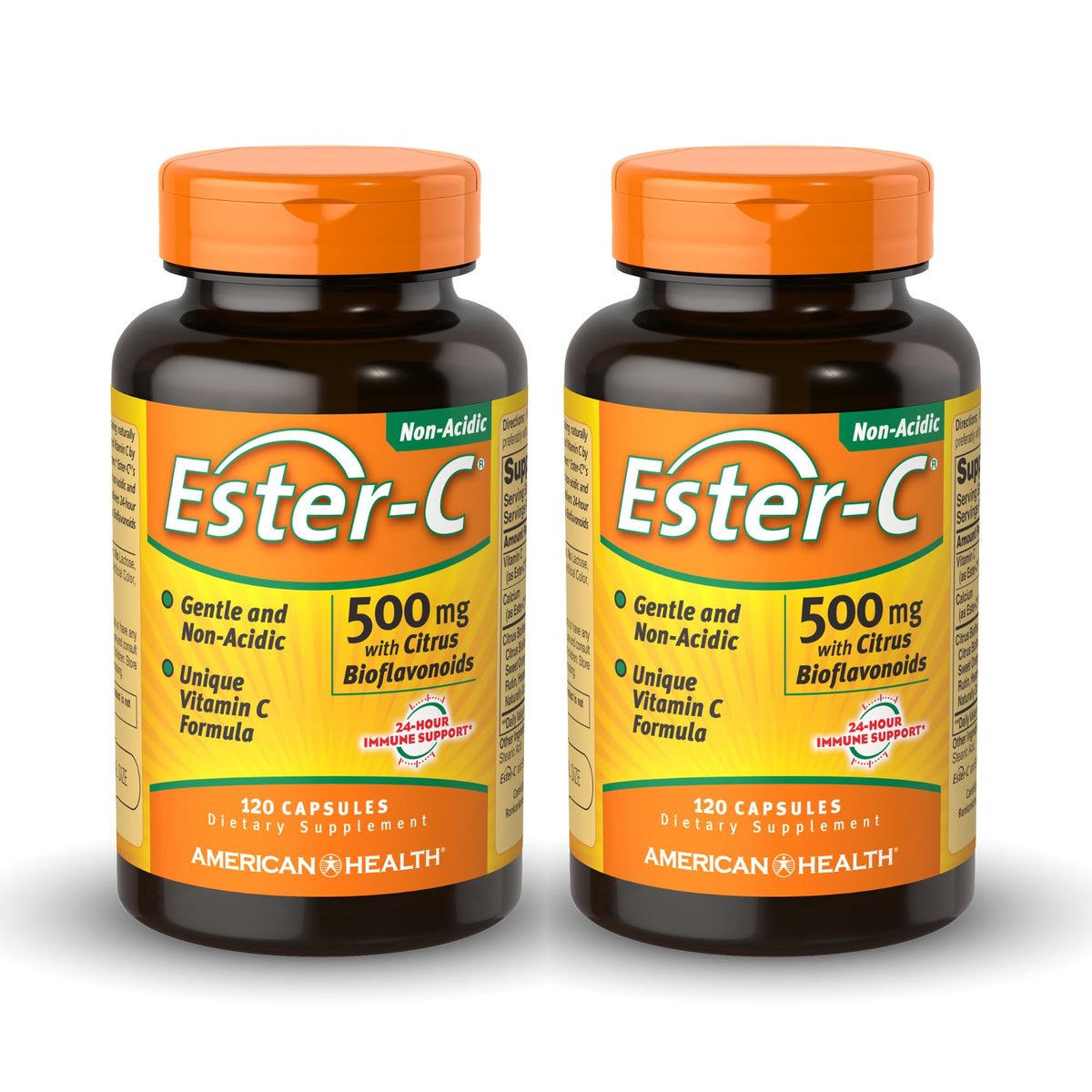 American Health Ester-C 500 mg Immune Support - 240 Capsules