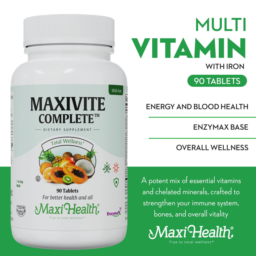 Maxi Health Multivitamin for Men & Women - 90 Tablets - image 3