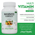 Maxi Health Multivitamin for Men & Women - 90 Tablets - image 3
