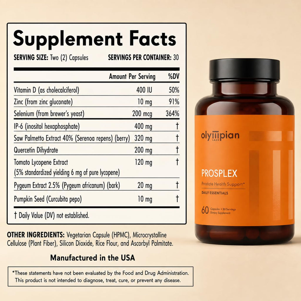 Olympian Labs Prosplex for Men Antioxidant Support - 60 Capsules - image 3