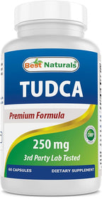 Best Naturals TUDCA 250mg (Tauroursodeoxycholic Acid) - 60 Veg