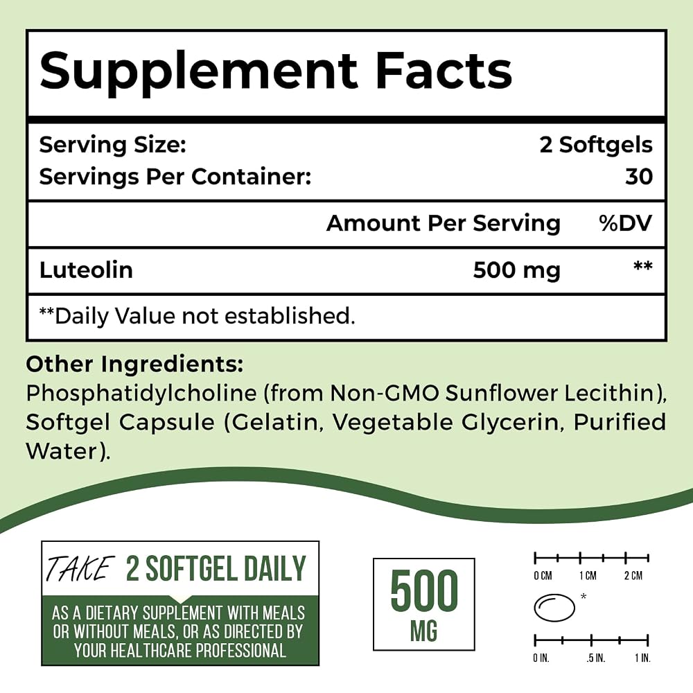 Ulmubra Liposomal Luteolin 500 MG - image 6