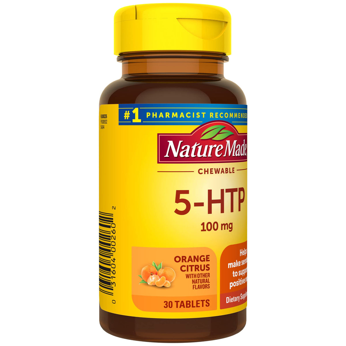 Nature Made 5-HTP 100mg Mood Support Chewable Tablets - 30 Count - image 10
