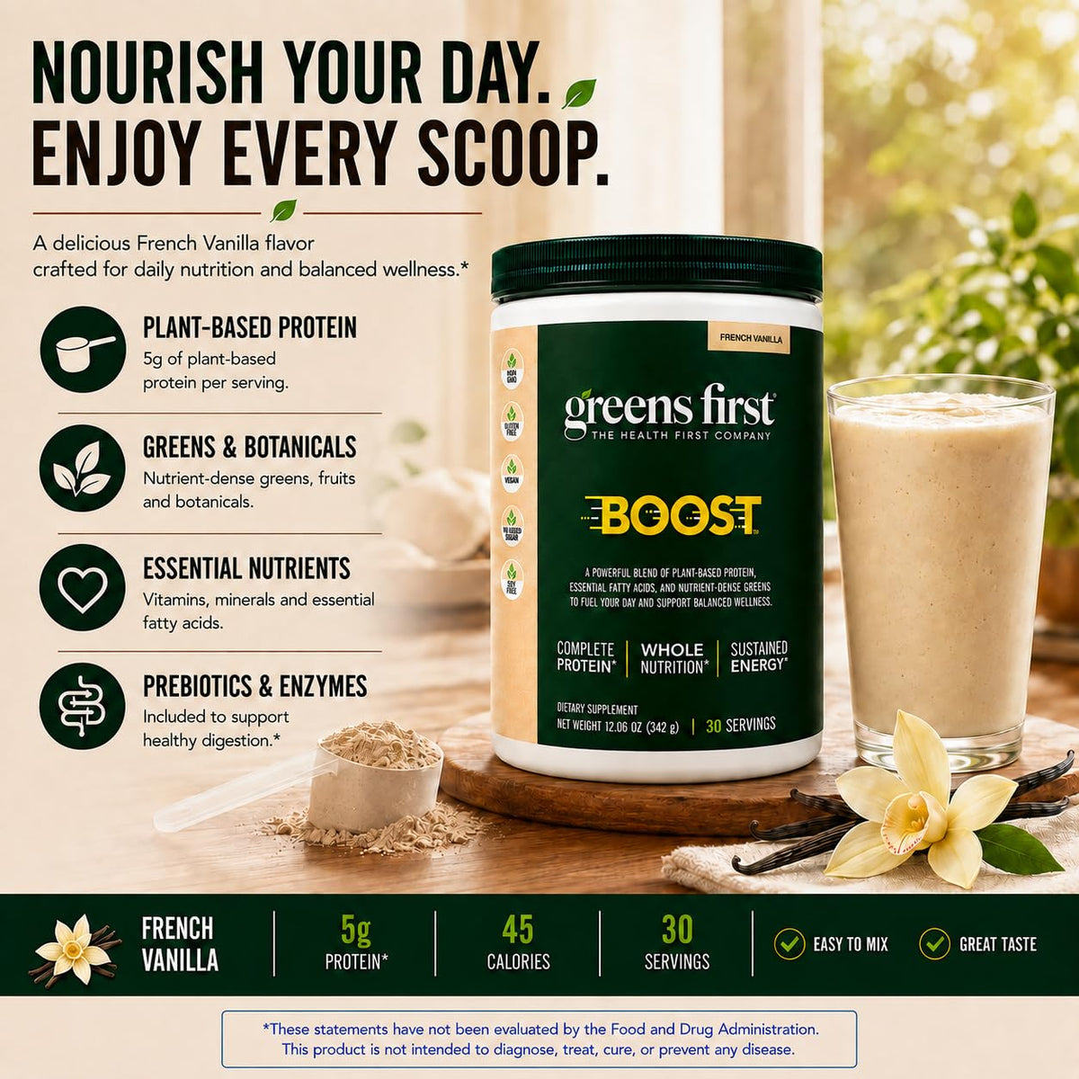 Greens First Boost Superfood Shake Mix