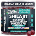 Clean Nutraceuticals Alpha Glow Shilajit Gummies - 60 Count