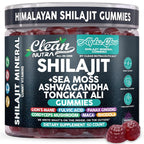 Clean Nutraceuticals Alpha Glow Shilajit Gummies - 60 Count