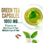 SILVERONYX Green Tea Extract 1000mg - 98% Polyphenols & 45% EGCG