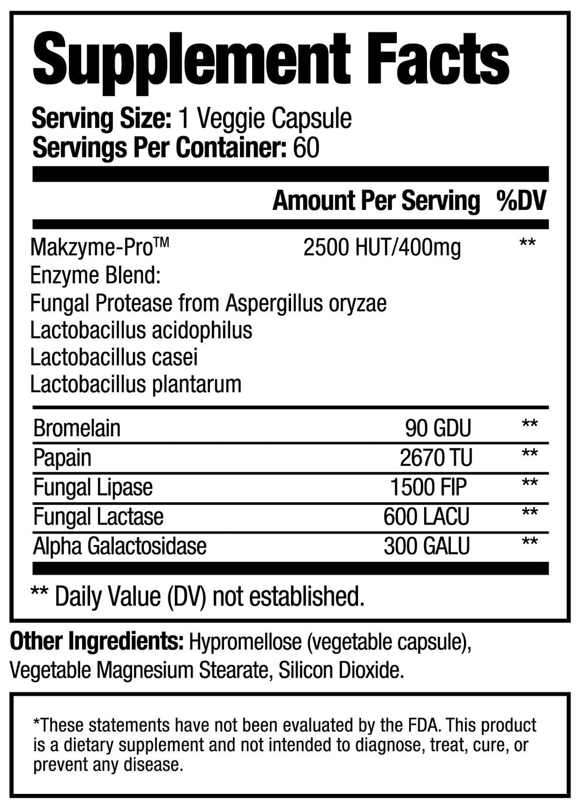 Dr. Tennant's Daily Digest Digestive Enzyme for Sensitive Stomach - image 2