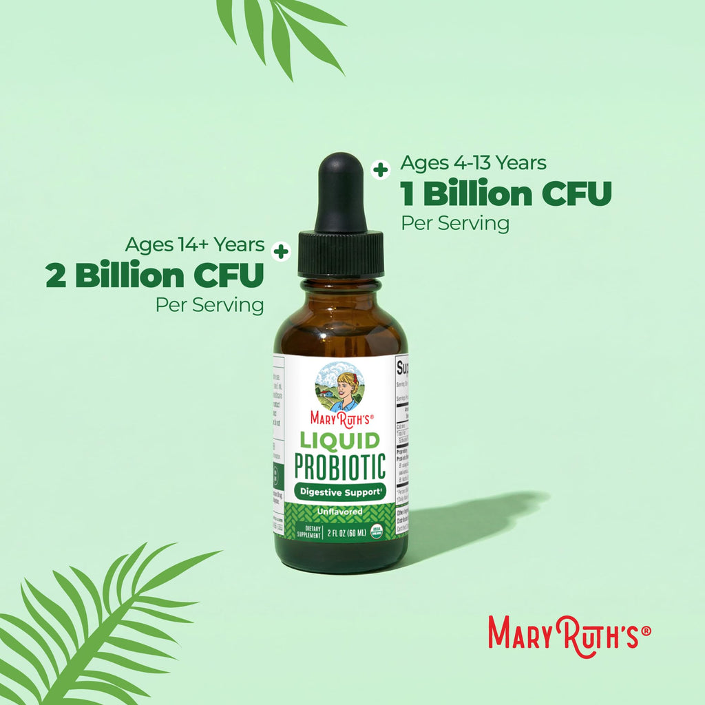 MARYRUTH'S Organic Liquid Probiotic for Adults & Kids - 2 Fl Oz - image 7