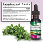 Nature's Answer Horehound Liquid Extract - 1 Fl Oz - image 3