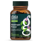 Gaia Herbs Nootropic Focus Herbal Supplement - 40 Vegan Capsules