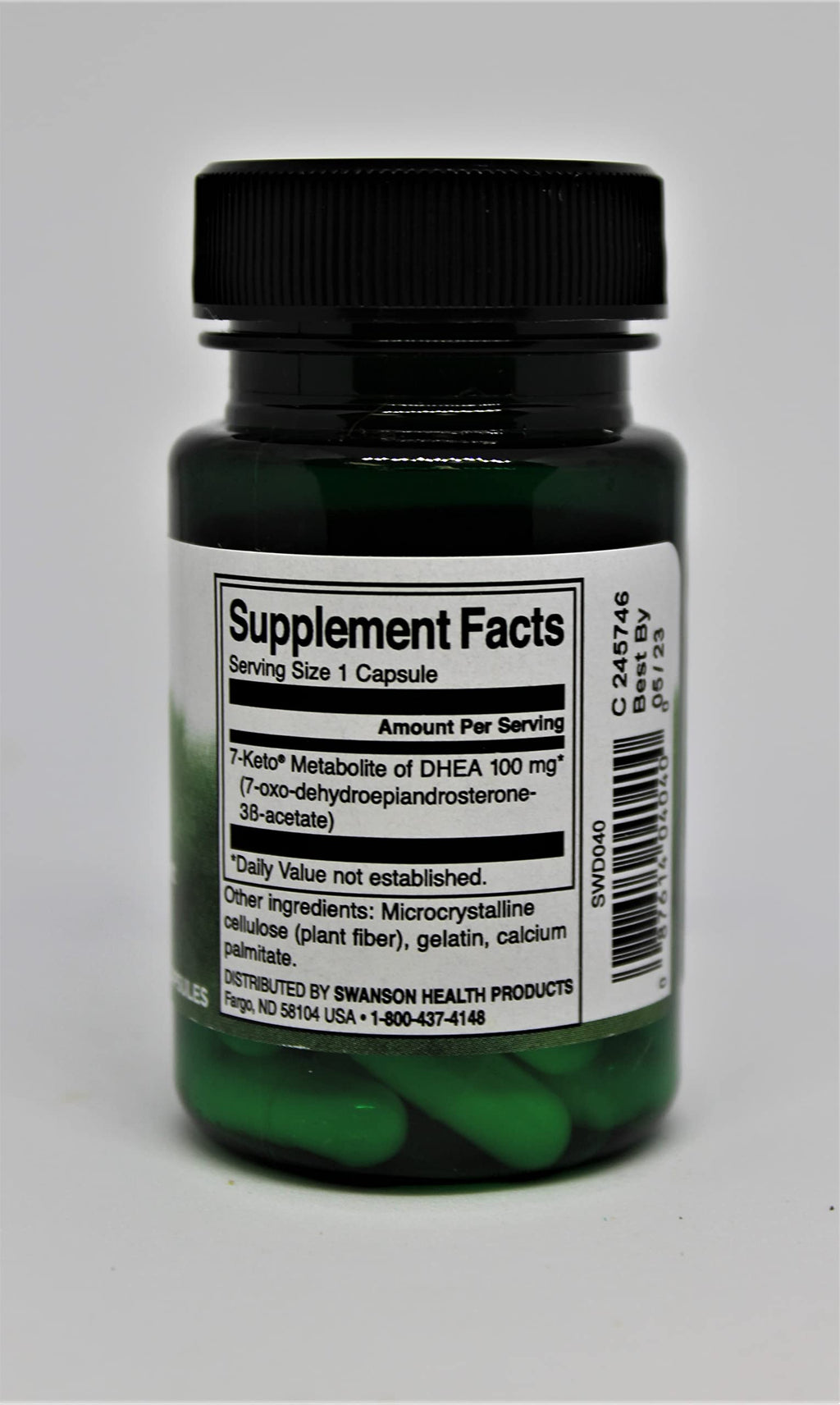 Swanson Diet 7-Keto DHEA 100 mg - 30 Capsules - image 7