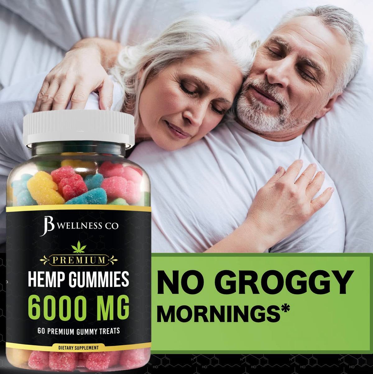 JB Wellness Co Hemp Gummies with Hemp Oil - 120 Count - image 4