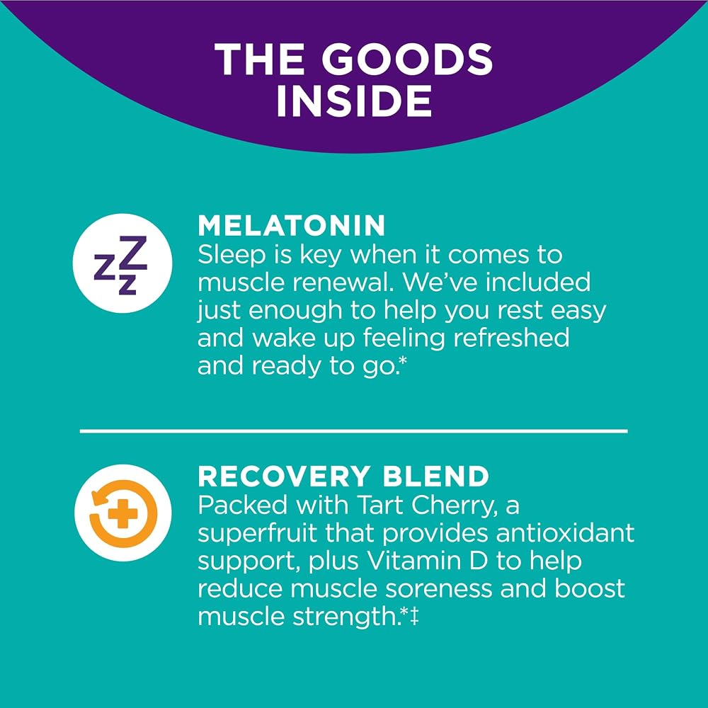 OLLY Muscle Recovery Sleep & Active Immunity Gummies Bundle - image 4