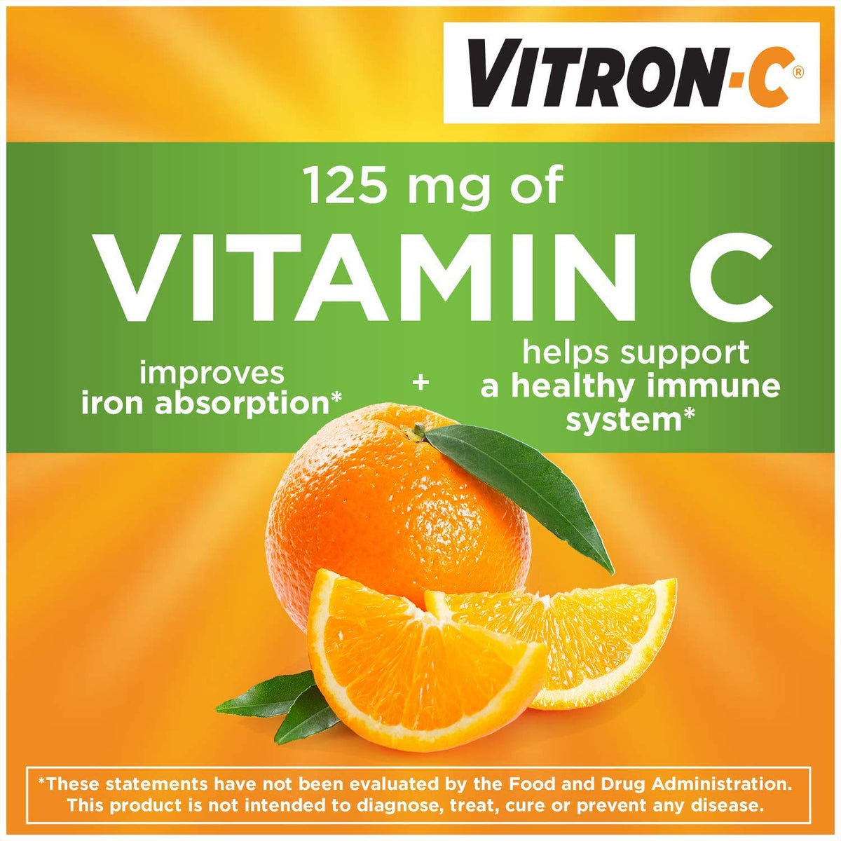 Vitron-C High Potency Iron Plus Vitamin C - 420 Tablets - image 3