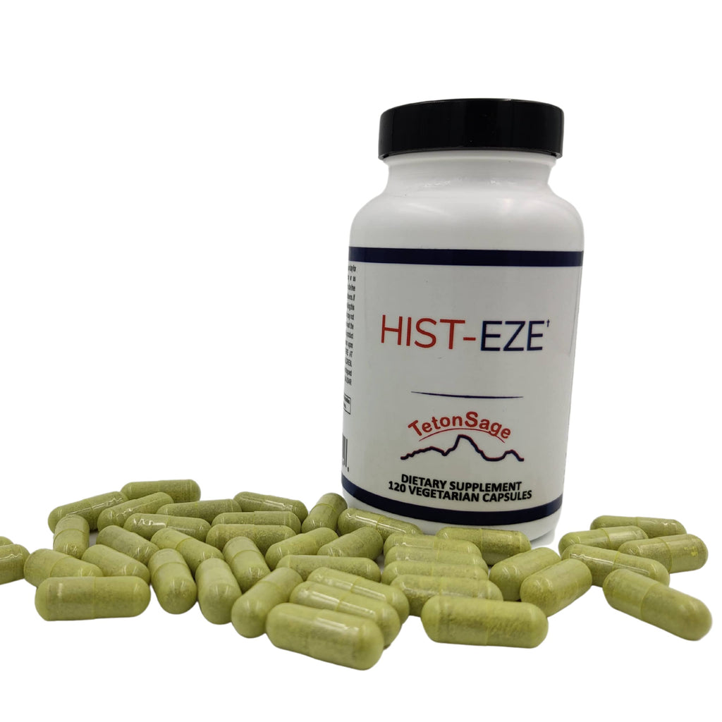 TetonSage Hist-Eze Histamine Balance Support - 120 Vegetarian Capsules - image 4