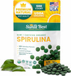 Sunlit Best - USDA Organic Spirulina Tablet - Natural Super Greens