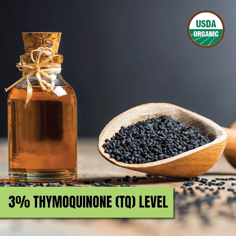 uhRohMuh Premium USDA Organic Black Cumin Seed Oil - image 7