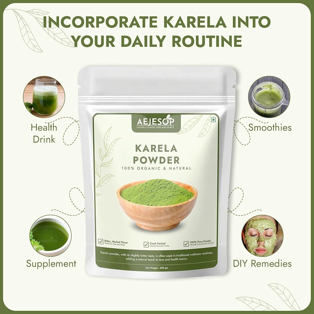 AEJESOP Karela Powder Bitter Melon - 7 oz - image 5