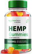 NutraRize LuCana Farms Hemp Gummies Extra Strength 1500mg - 60 Gummies