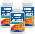 Best Naturals Potassium Gluconate 595 mg 250 Tablets