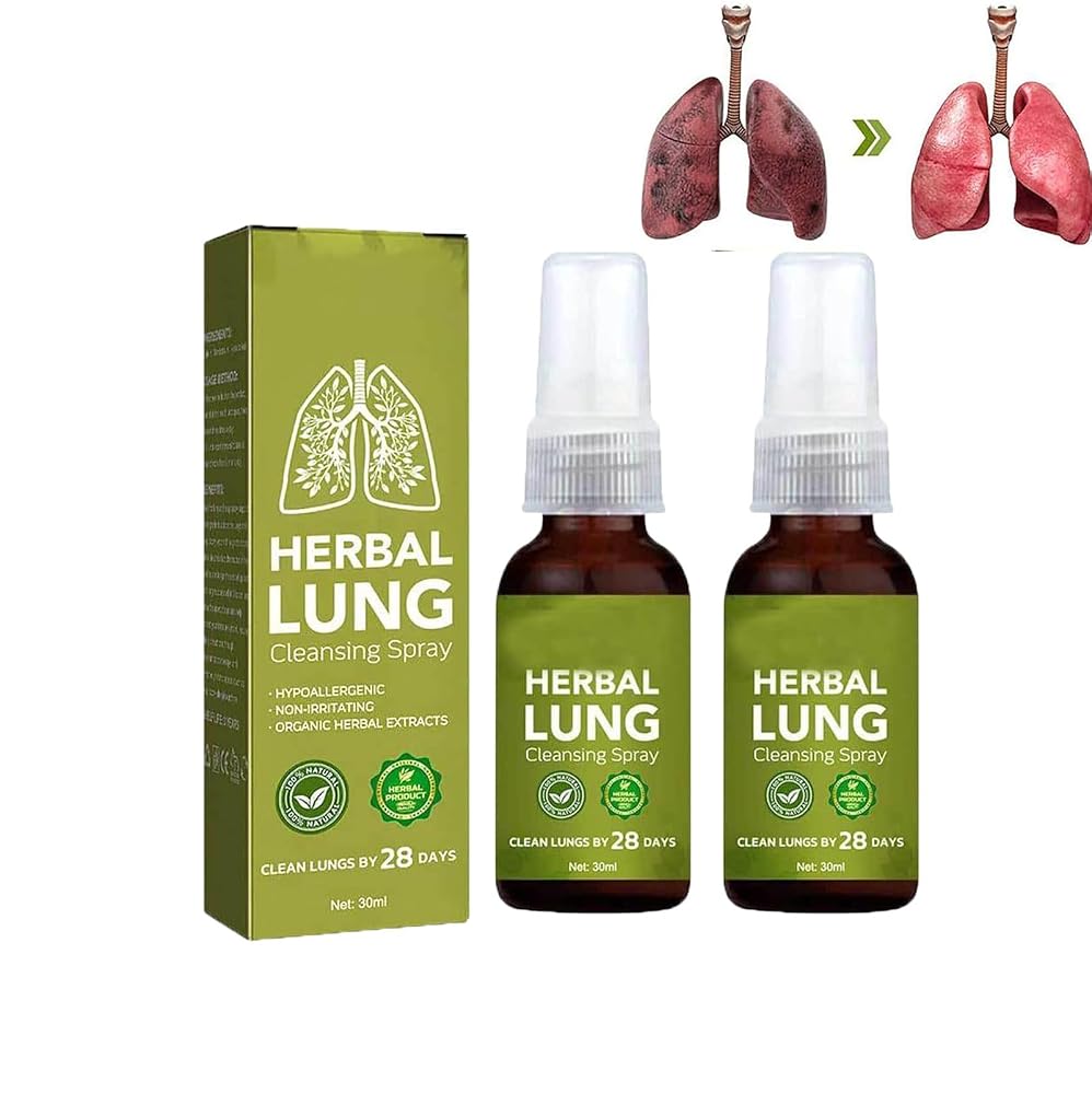 KRRHUEO Breathdetox Herbal Lung Cleansing Spray