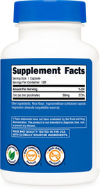 Nutricost Zinc Picolinate 30mg - Gluten Free and Non-GMO