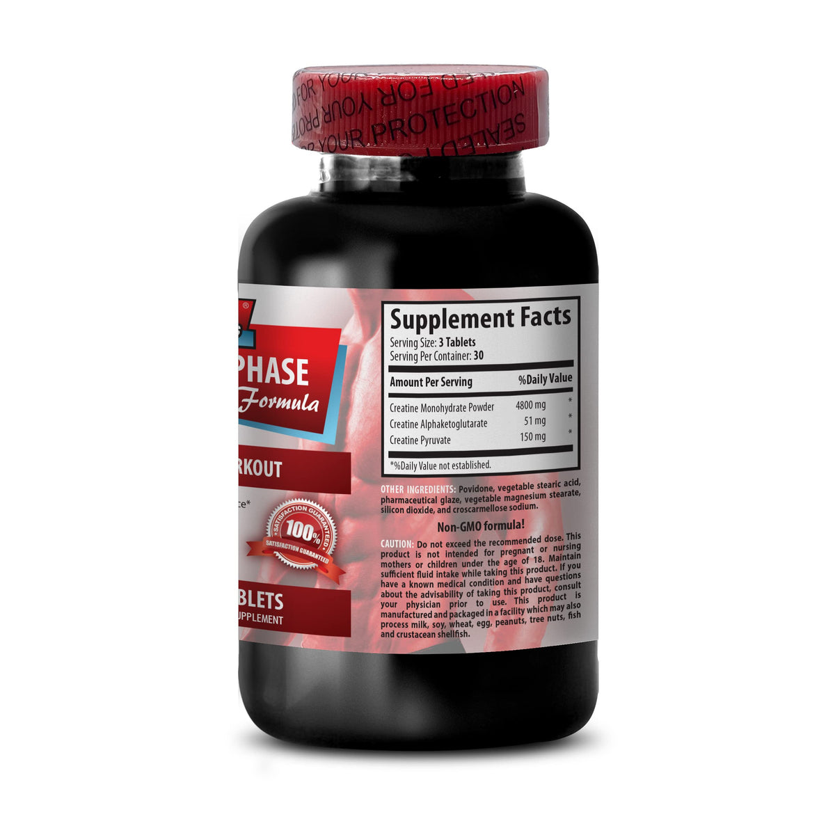 Sport Supplement Creatine Tri-Phase Capsules - 90 Tablets - image 3