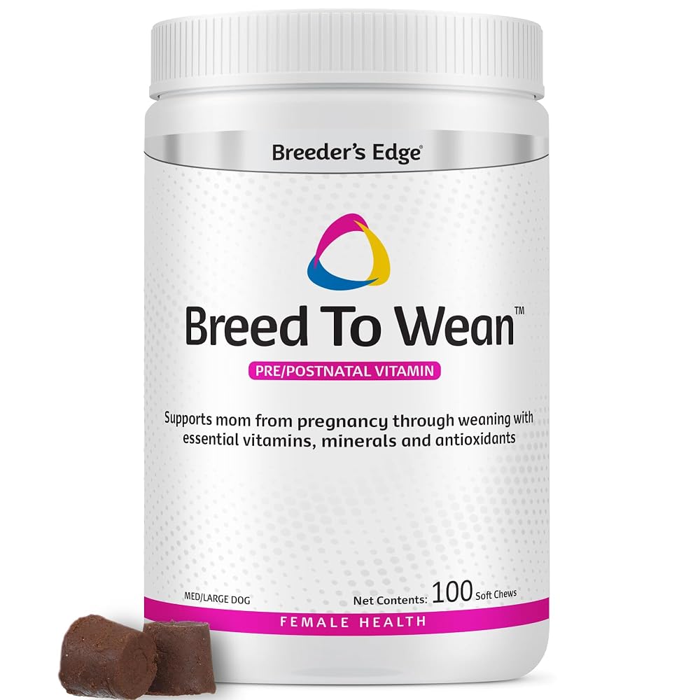 Breeder's Edge Breed to Wean Prenatal Soft Chews for Dogs & Cats - 100ct