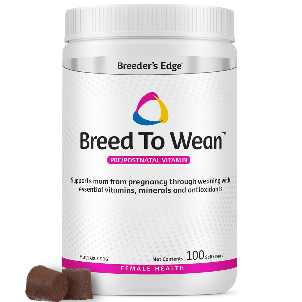 Breeder's Edge Breed to Wean Prenatal Soft Chews for Dogs & Cats - 100ct