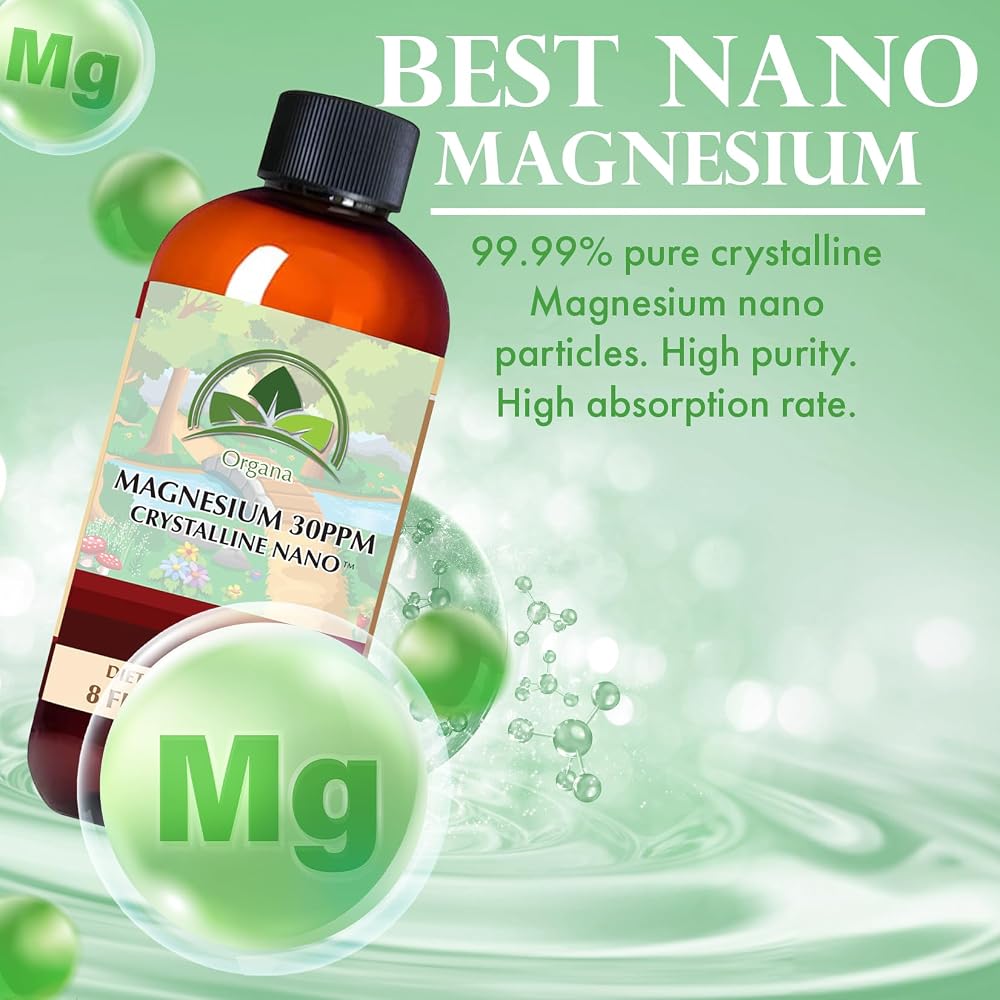 NutriNoche Organa Pure Crystalline Liquid Magnesium - 32 oz - image 3