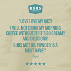 BUBS Naturals MCT Oil Powder