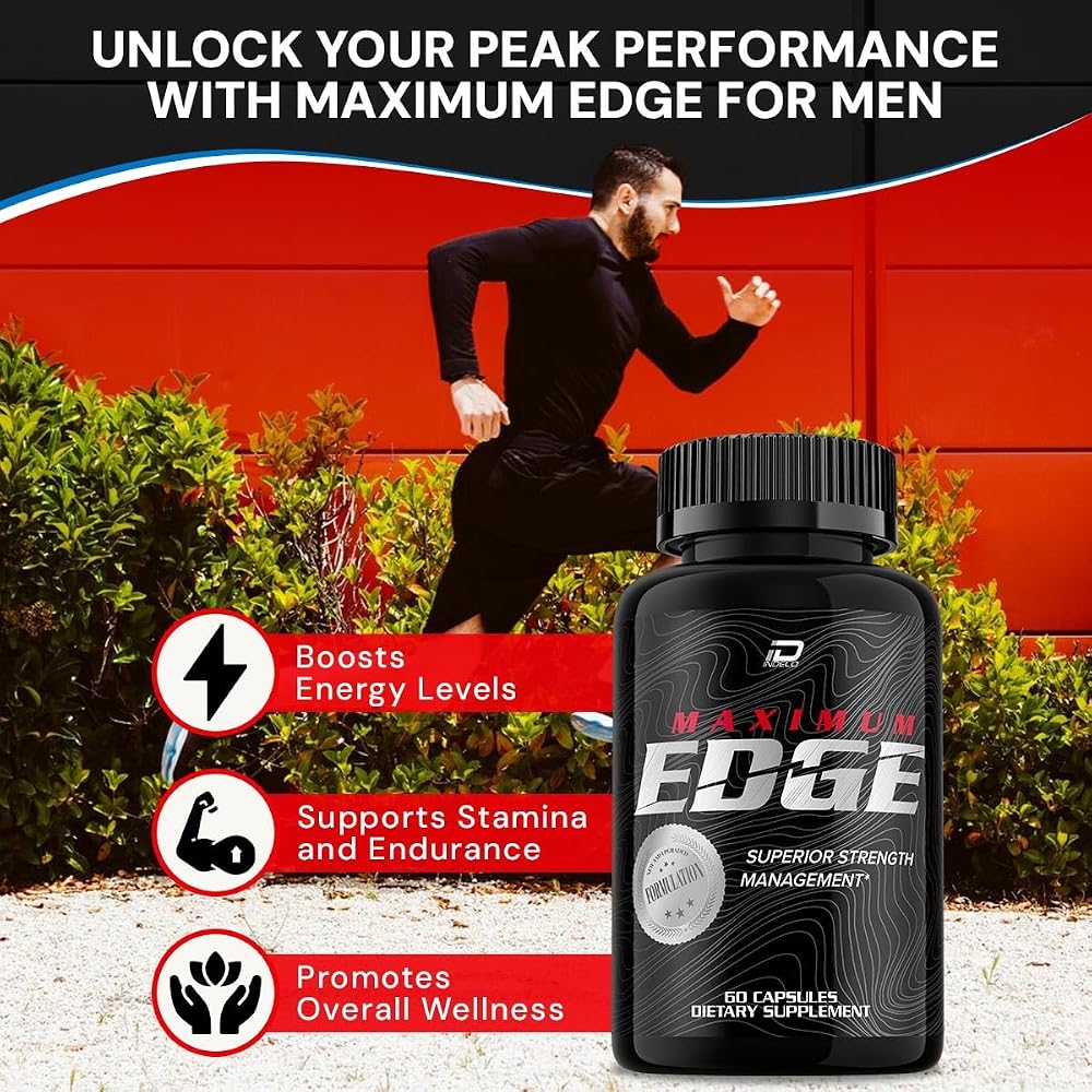 Indelo Maximum Edge for Men Vitamin Complex - 120 Capsules - image 2