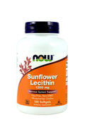 NOW Foods Sunflower Lecithin 1,200 mg - 100 Softgels