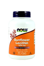 NOW Foods Sunflower Lecithin 1,200 mg - 100 Softgels