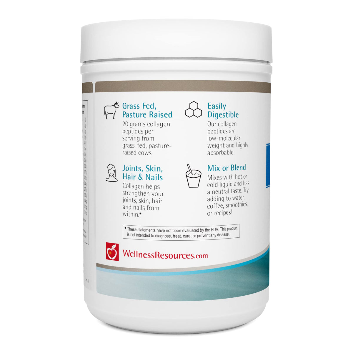 Wellness Resources Collagen Peptides Powder - 500g - image 2