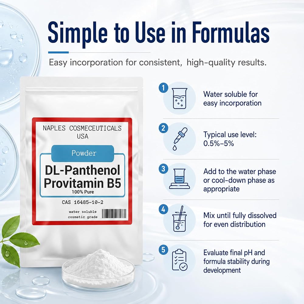 Naples Cosmeceuticals DL_Panthenol