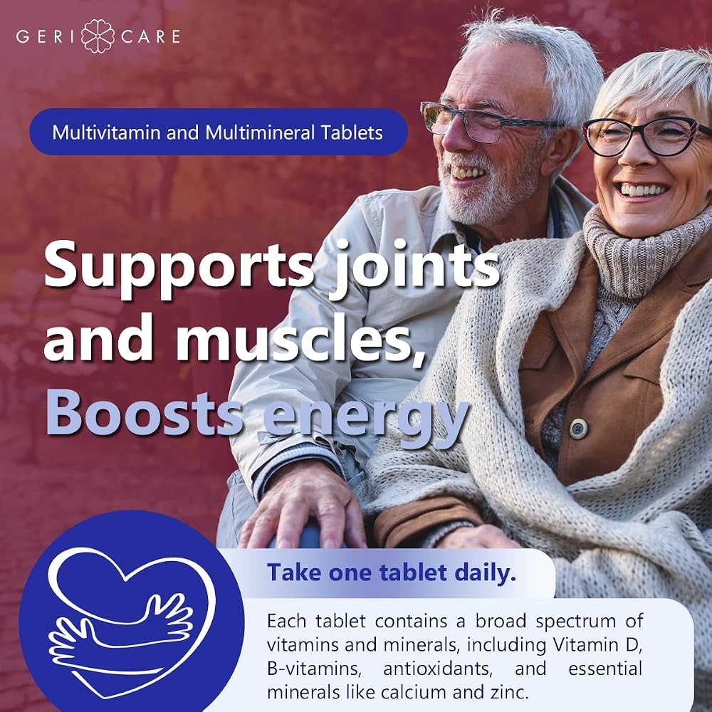 GeriCare Senior Tab 50+ Multivitamin and Minerals - 100 Tablets - image 7