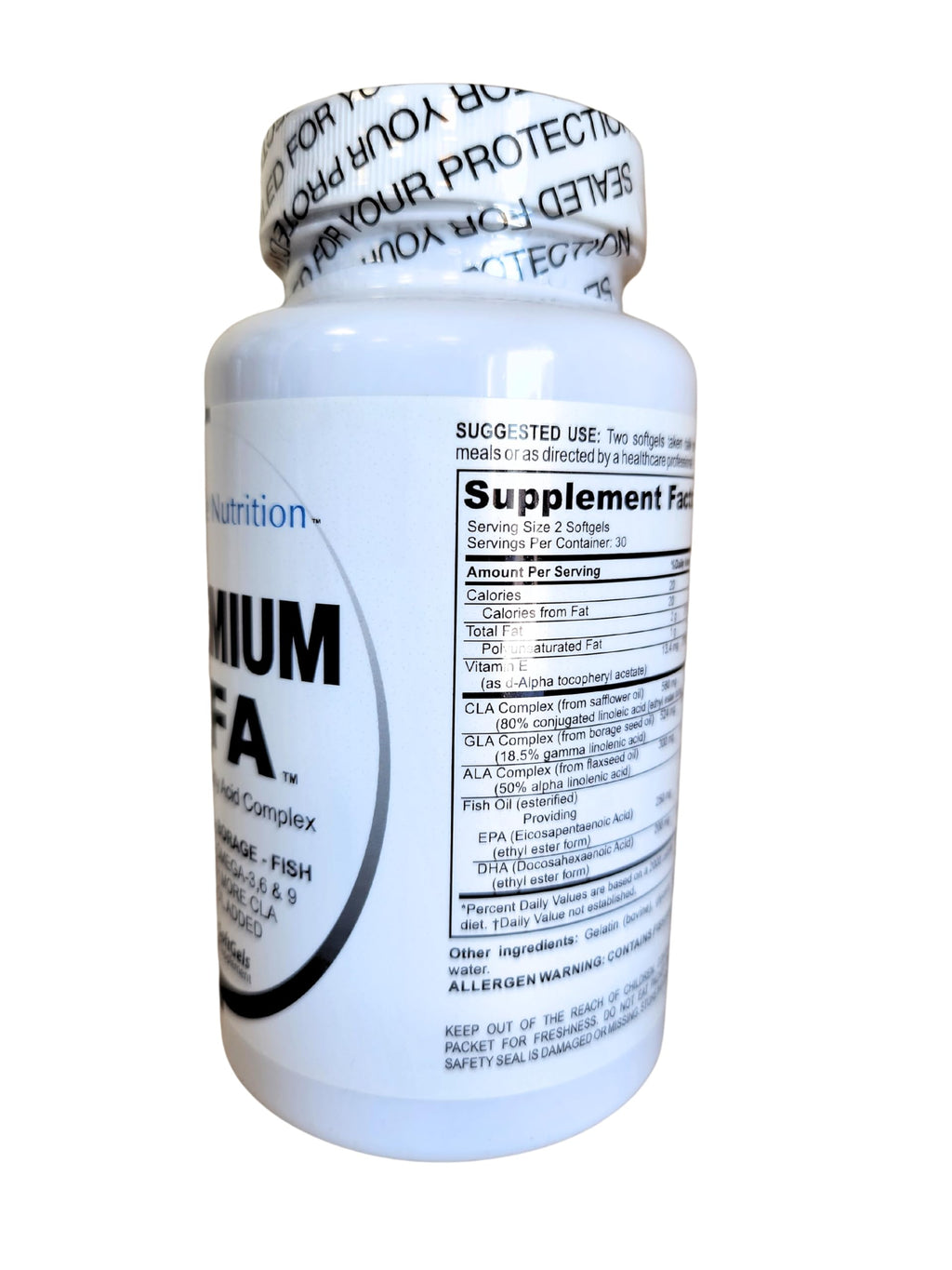 Pride Nutrition Premium EFA Omega 3-6-9 Supplement - Softgels - image 7