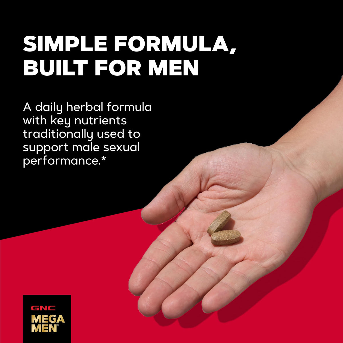 GNC Mega Men Staminol Male Vitality Formula - 60 Capsules - image 4