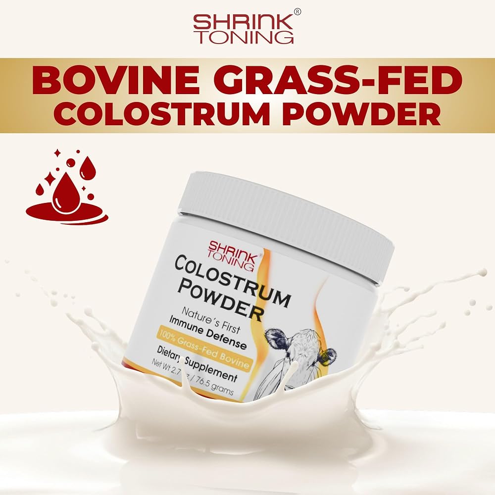 Shrink Colostrum Powder for Overall Health - 2.7 oz - image 2