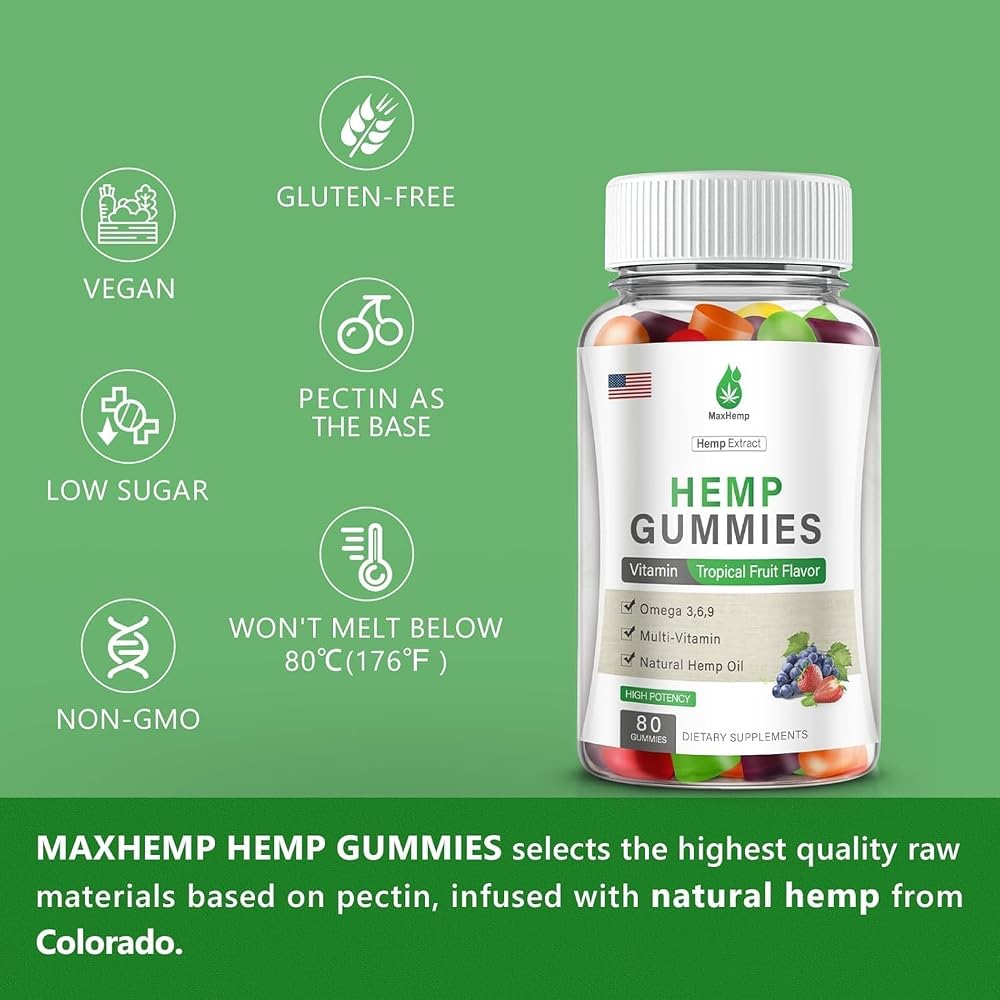 MaxHemp Hemp Gummies for Sleep & Calm - 160 Count - image 5