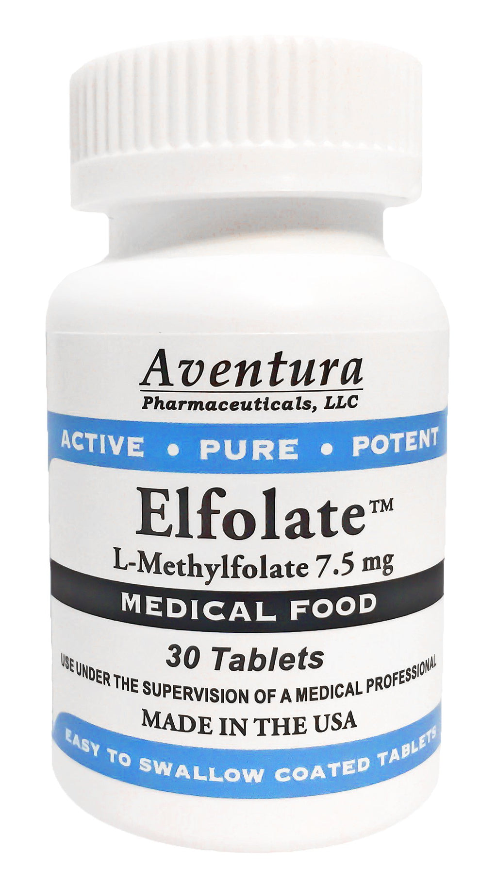 ELFOLATE L-Methylfolate 7.5mg - 30 Tablets