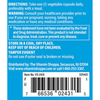 The Vitamin Shoppe Zinc 50 mg with Copper - 100 Vegetarian Capsules - image 3