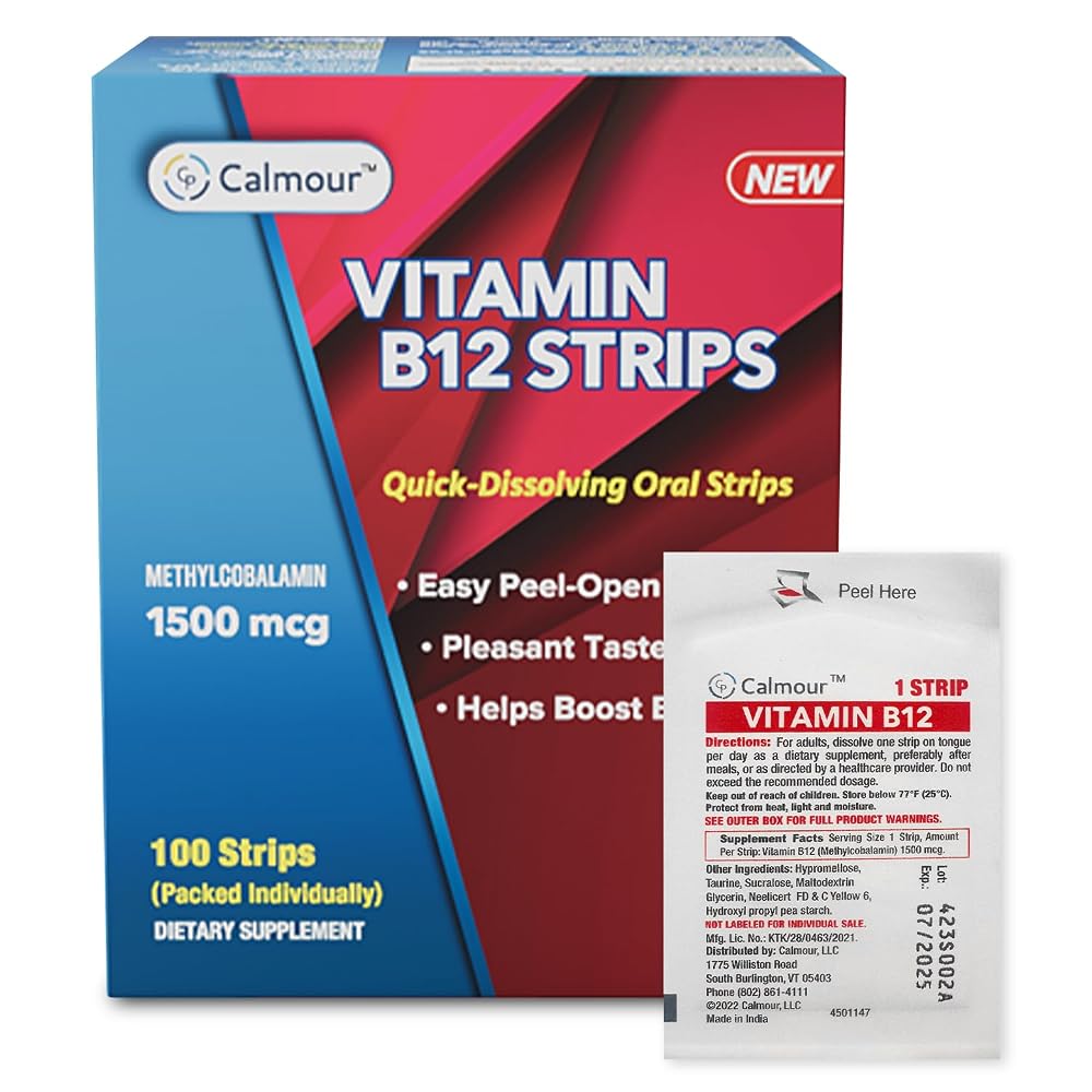 CALMOUR Vitamin B12 Strip