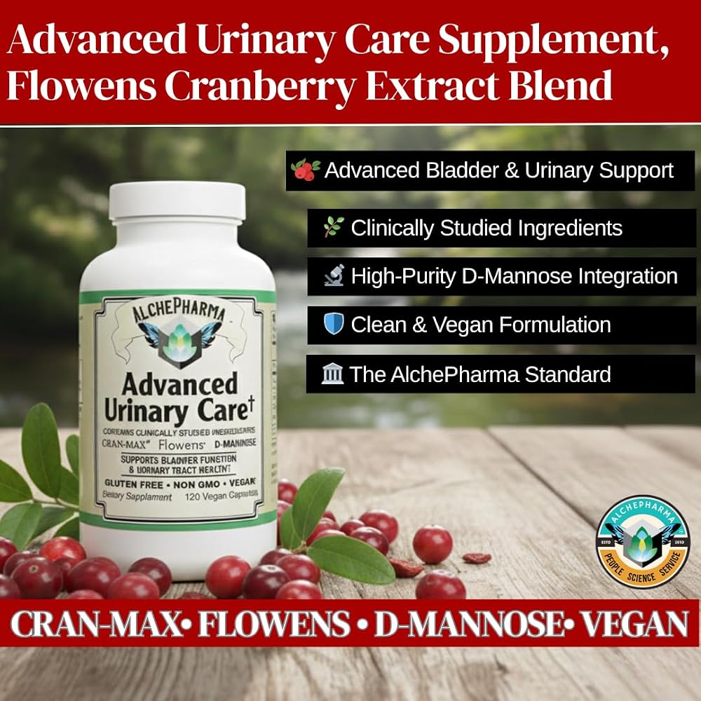 AlchePharma Advanced Urinary Care - 120 Vegetarian Capsules - image 8